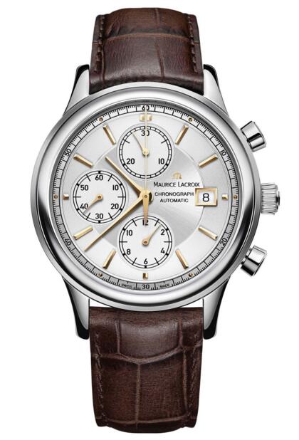 Review Maurice Lacroix Les Classiques Chronographe LC6158-SS001-130-1 watches for sale
